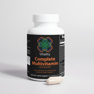 Complete Multivitamin bottle, a foundational supplement for daily health. (Image 13 of 18)