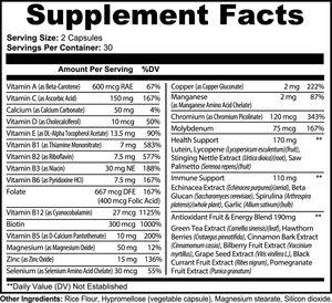 Complete Multivitamin bottle, a foundational supplement for daily health. (Image 18 of 18)