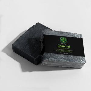 Deep Clean Charcoal Soap bar, a natural detoxifier for the skin. (Image 3 of 4)
