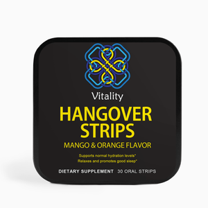 Revive Wellness Strips packaging with a water drop and lightning bolt symbol. (Image 4 of 15)