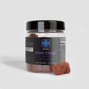 Chaga Chocolate Boost Bites, a healthy immune-boosting snack. (Image 3 of 15)