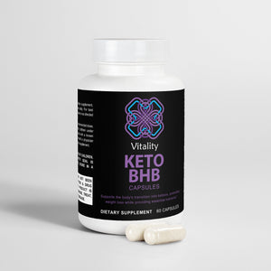 Keto Power Boost Capsules bottle, a supplement for the ketogenic diet. (Image 3 of 6)