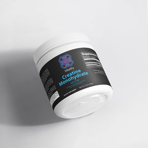 Power Boost Creatine Powder container with a weightlifting theme. (Image 3 of 5)