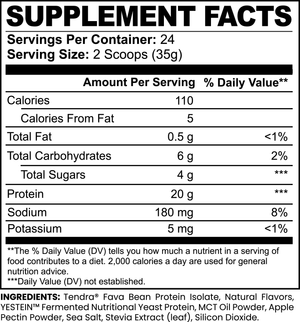 Vanilla Plant Power Shake powder in a shaker bottle. (Image 5 of 5)