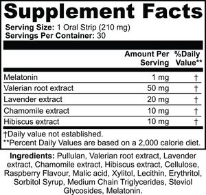 Dreamy Night Sleep Strips packaging with a calming night sky theme. (Image 9 of 15)